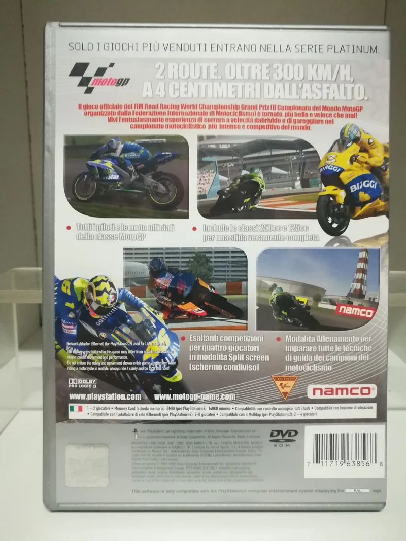 MOTO GP 4 PS2 (usato garantito)(versione italiana platinum)