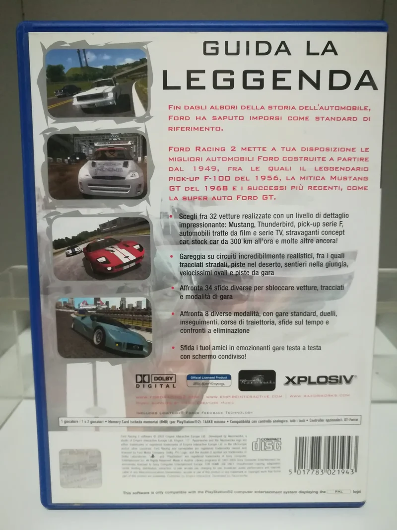 FORD RACING 2 PS2 (usato garantito)(senza manuale)