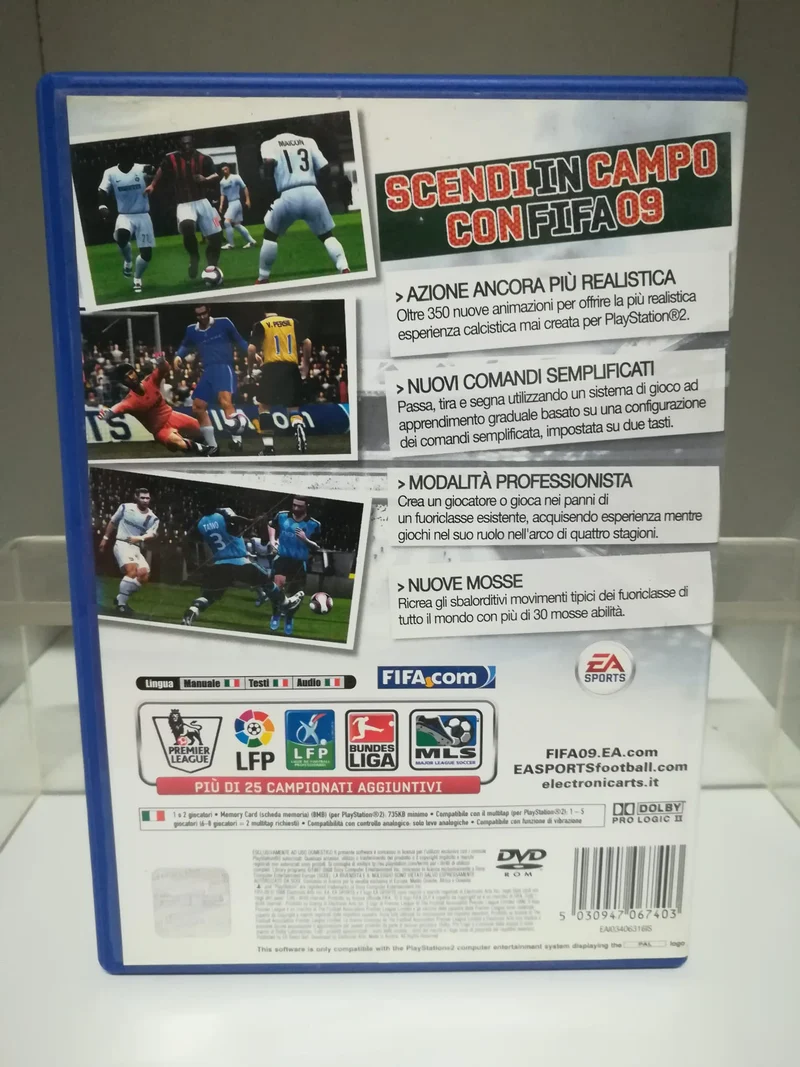 FIFA 09 PS2 (usato garantito)(versione italiana)