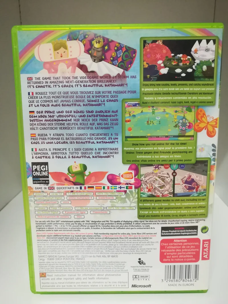 BEAUTIFUL KATAMARI XBOX 360 (usato garantito)
