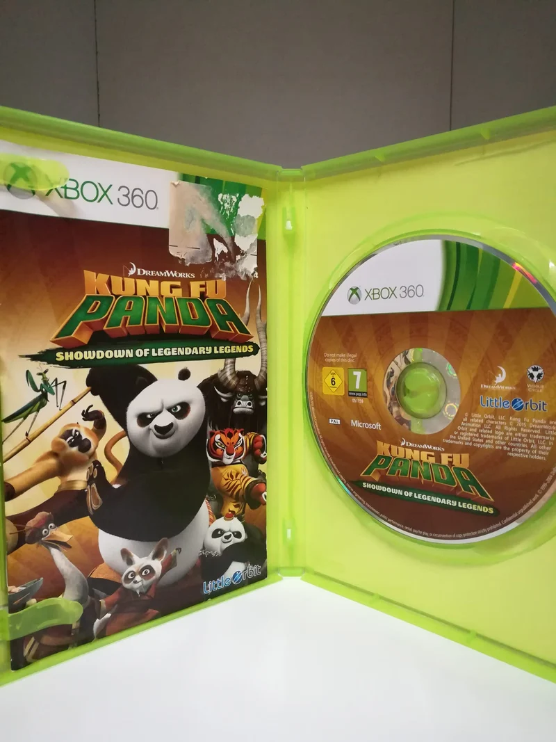 KUNG FU PANDA SCONTRO FINALE DELLE LEGENDE LEGENDARIE XBOX 360(usato garantito)