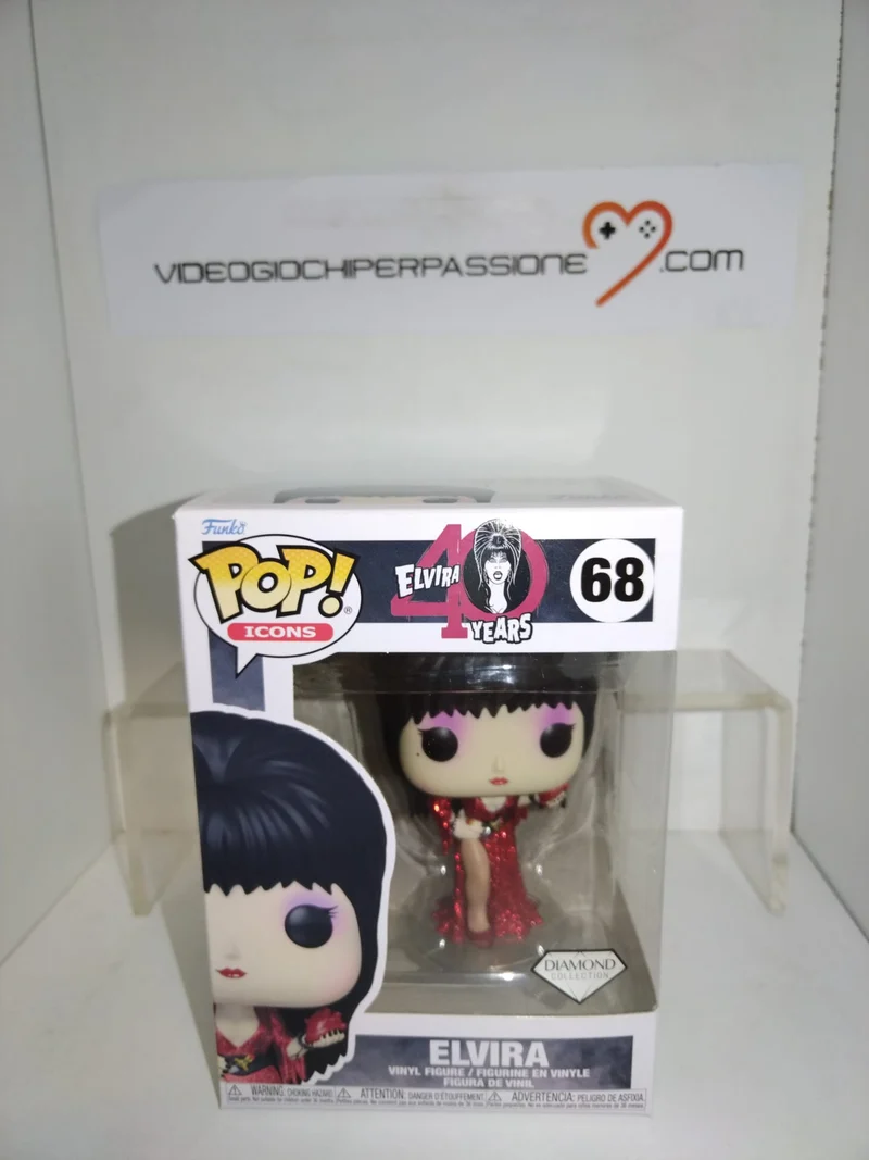 Elvira POP! Ad Icons Elvira 40th Anniversary 9 cm