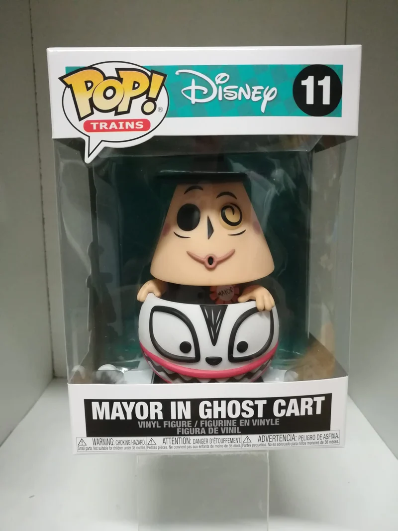 Nightmare before Christmas POP! Disney Mayor in Ghost Cart 9 cm
