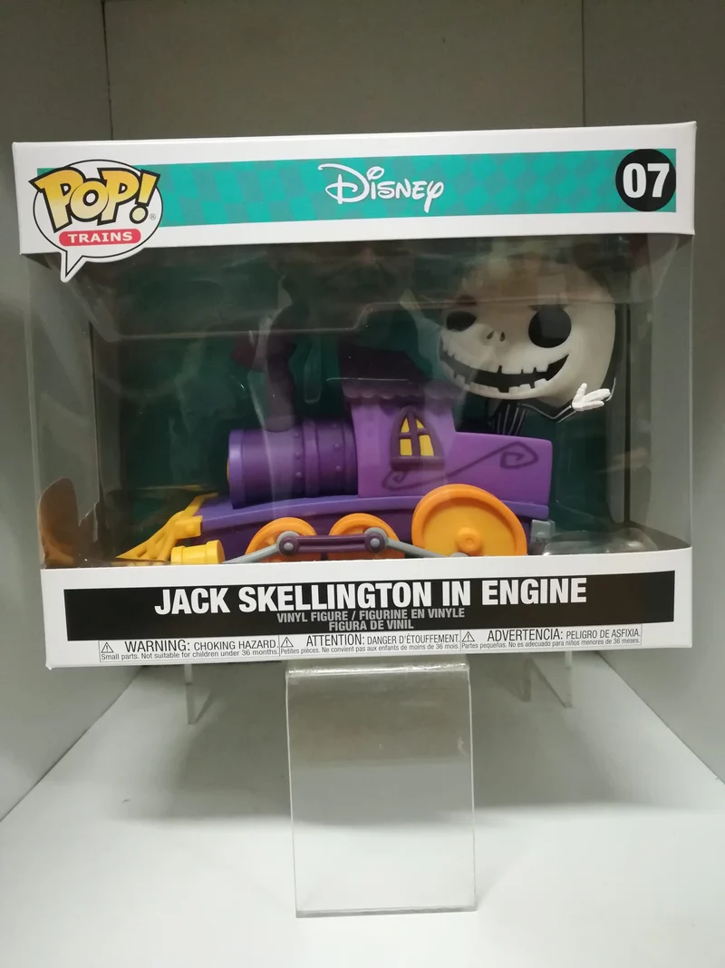 Nightmare before Christmas POP! Disney Jack in Train Engine 9 cm