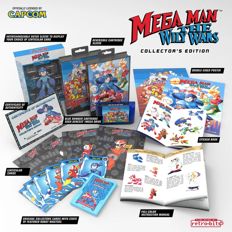 Mega Man: The Wily Wars Collector's Edition