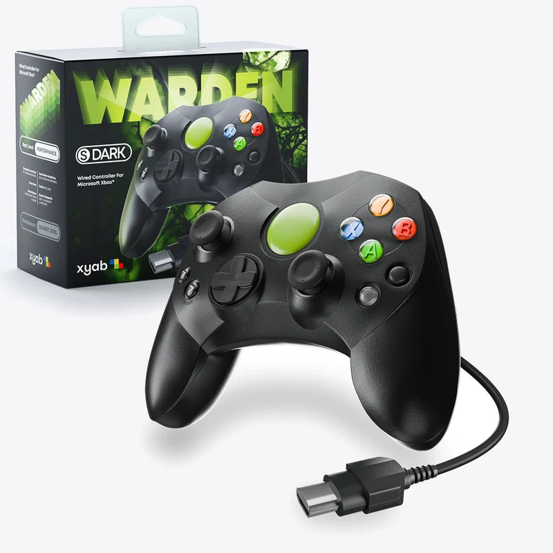 Original Xbox Wired Warden Controller Black