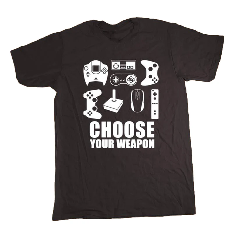 Choose Your Weapon Gamer T-Shirt