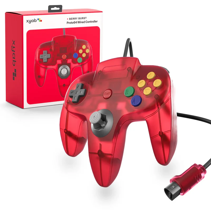 PROTO64 N64 Wired Controllers