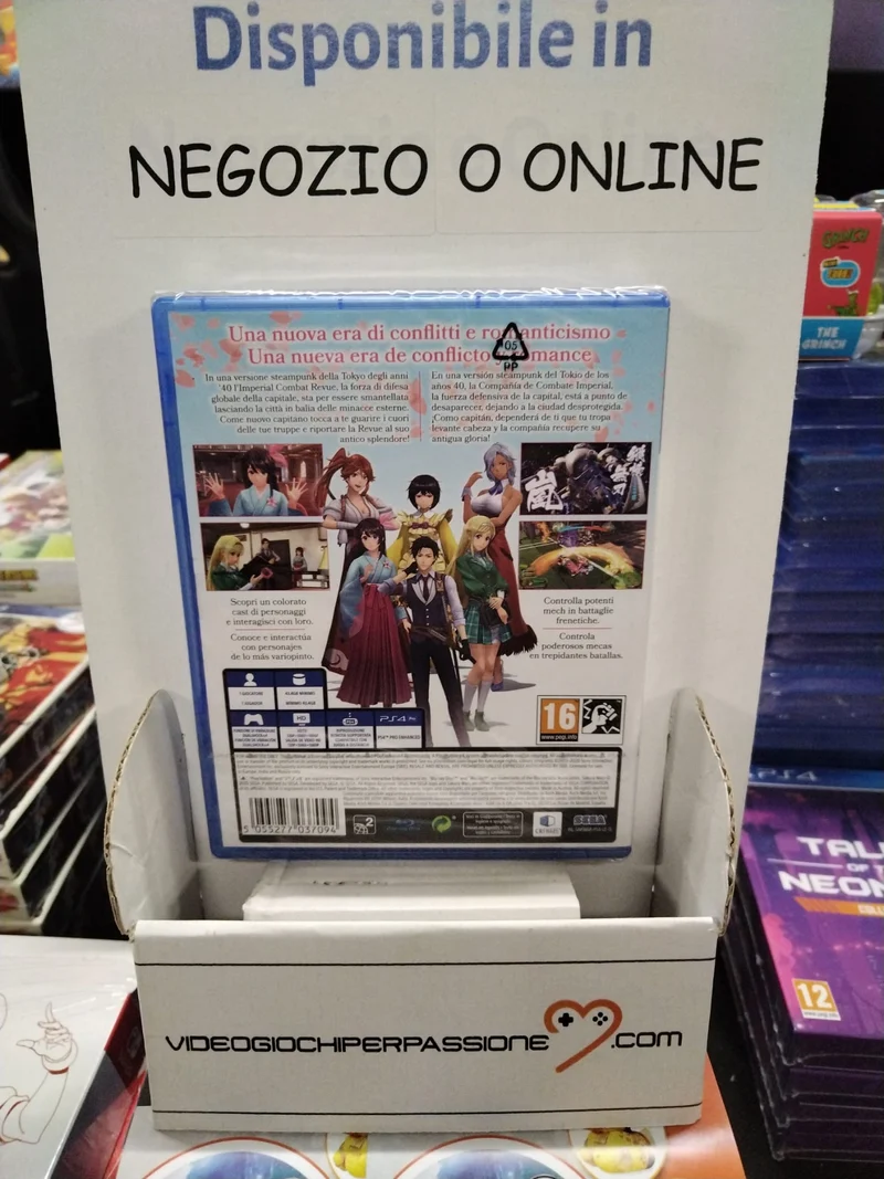 SAKURA WARS PLAYSTATION 4 EDIZIONE ITALIANA