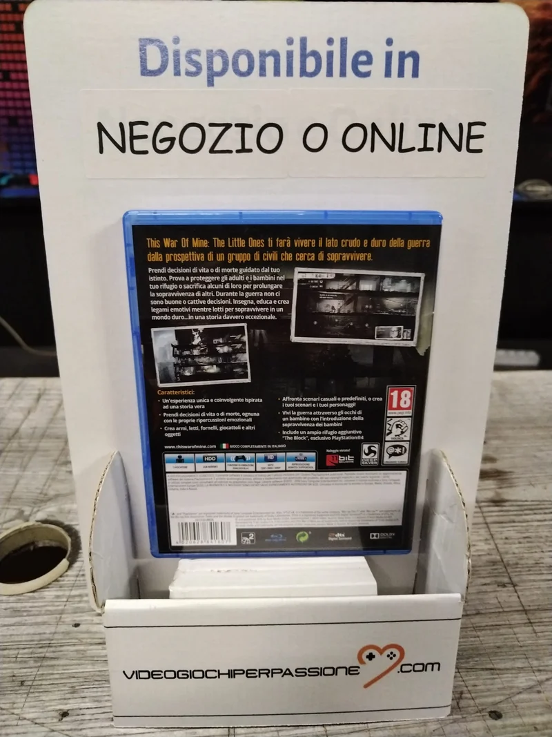THIS WAR OF MINE PLAYSTATION 4 EDIZIONE ITALIANA