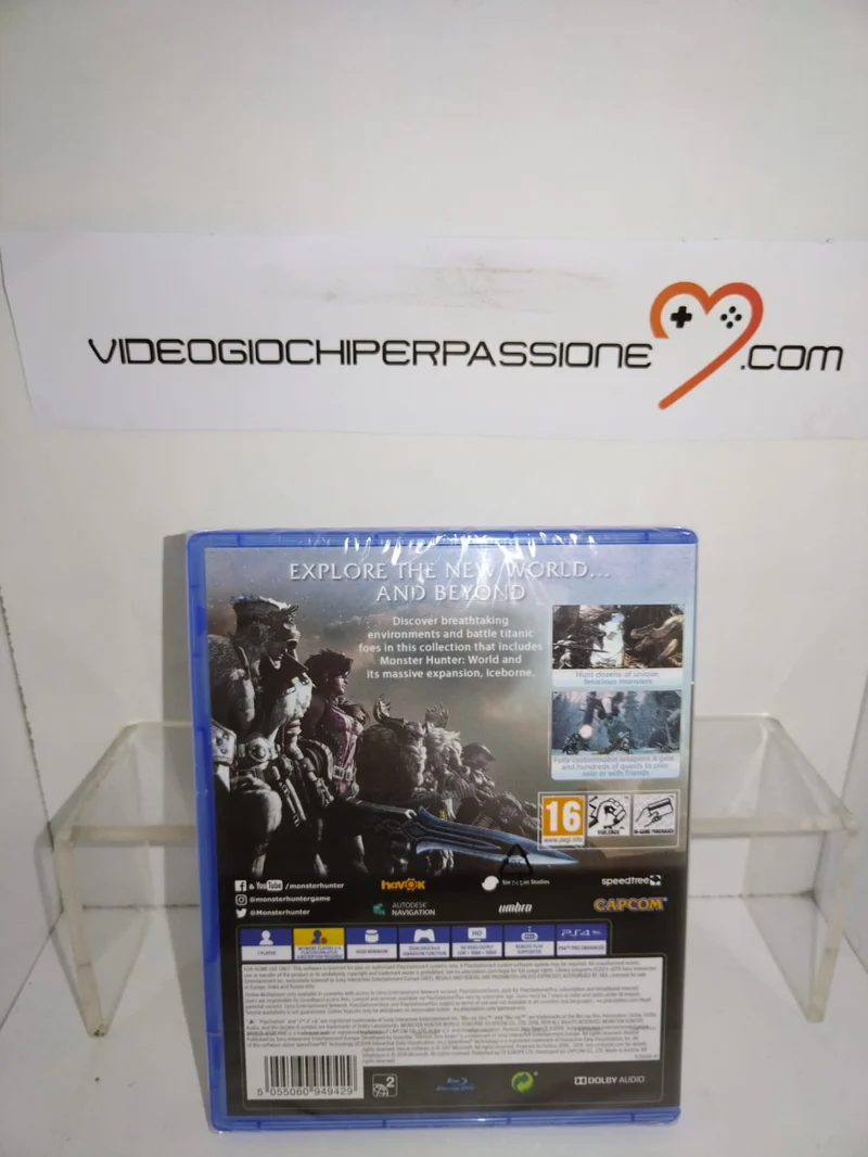 Monster Hunter World: Iceborne Master Edition Playstation 4 Edizione Europea