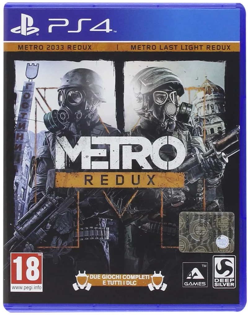 METRO REDUX PLAYSTATION 4 EDIZIONE REGNO UNITO