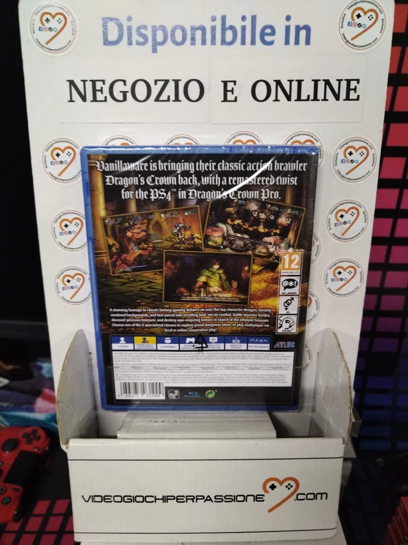 DRAGON'S CROWN PRO PLAYSTATION 4 EDIZIONE REGNO UNITO
