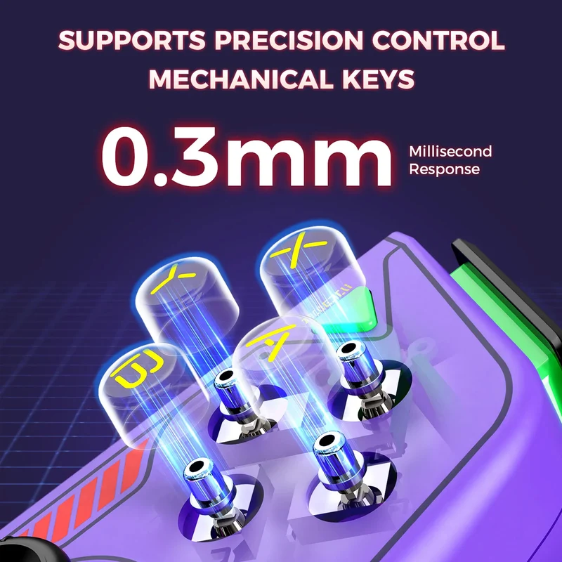 IINE Mecha Warrior Joypad for Nintendo Switch (Gen 1 / Gen 2 / OLED)