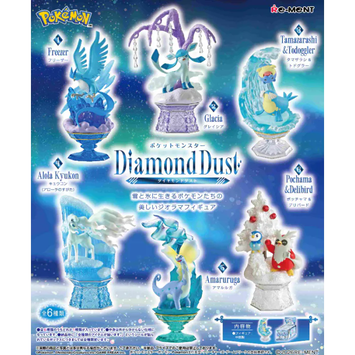 Re-Ment: Pokemon - Diamond Dust Collection