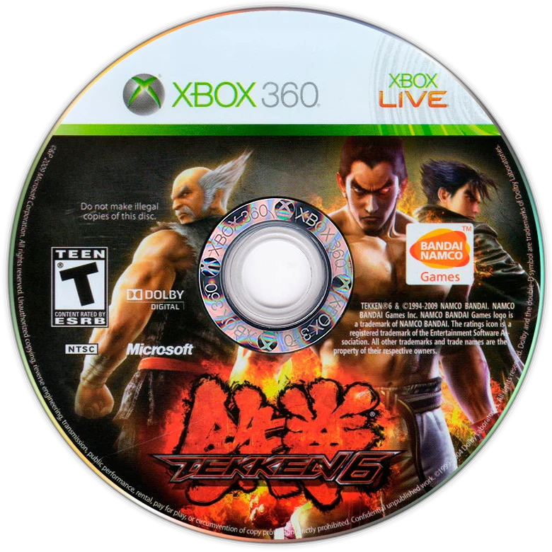 Tekken 6 - (Game Only) (Xbox 360)