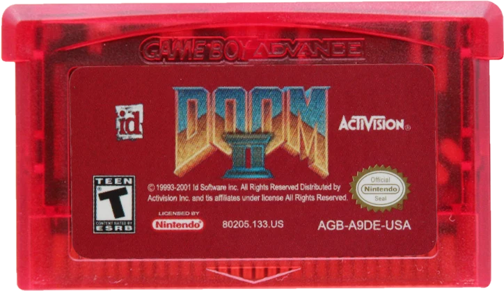 Doom II - (Game Only) (GameBoy Advance)