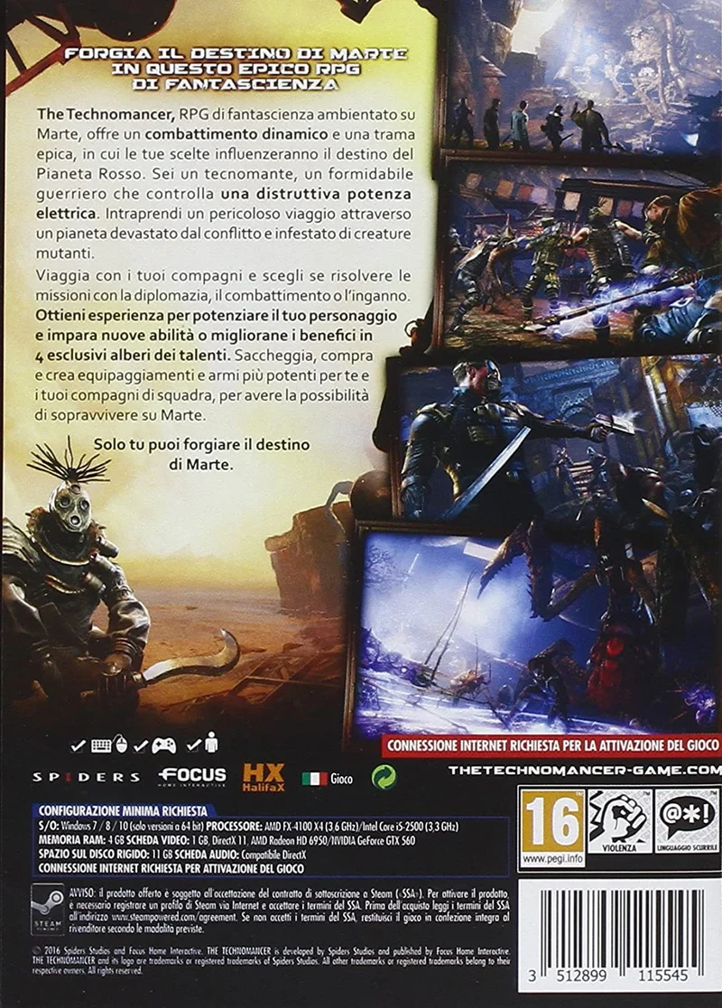 THE TECHNOMANCER PC GAMES VERSIONE ITALIANA