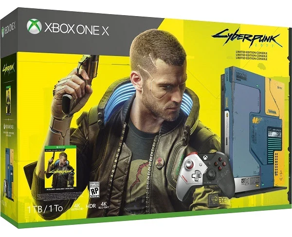 XBOX ONE X 1TB SPECIAL EDITION CYBERPUNK + GIOCO