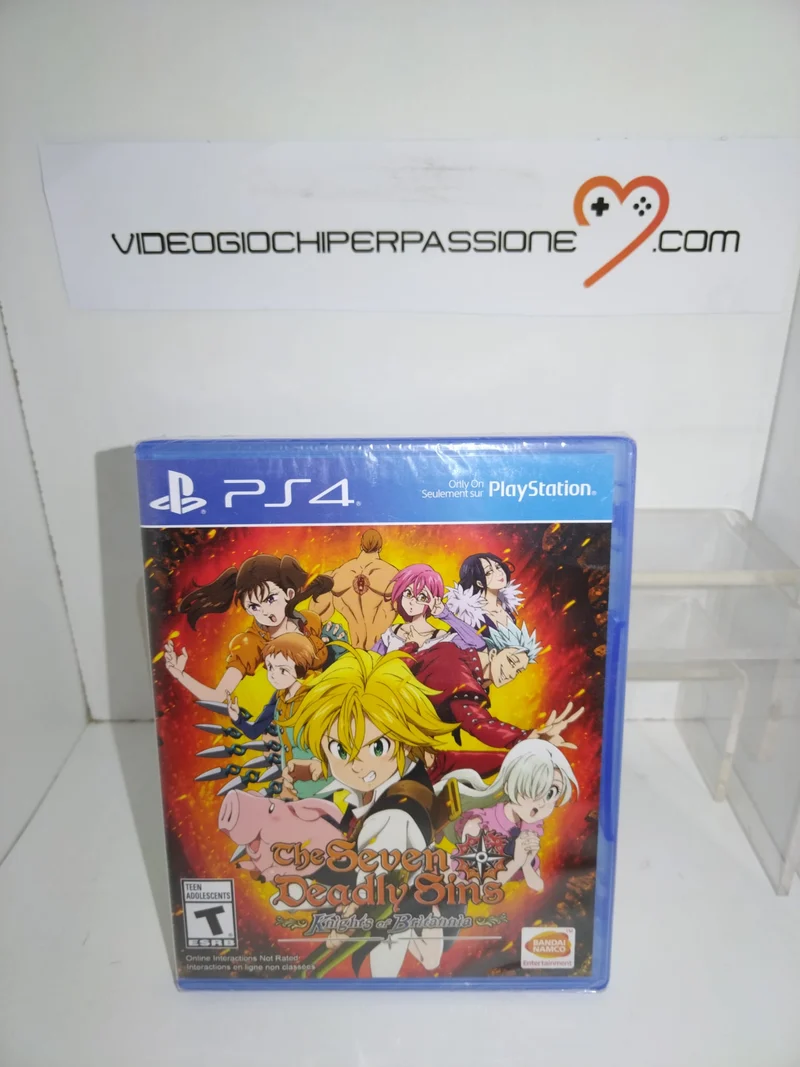 THE SEVEN DEADLY SINS: KNIGHTS OF BRITANNIA PLAYSTATION 4 VERSIONE AMERICANA