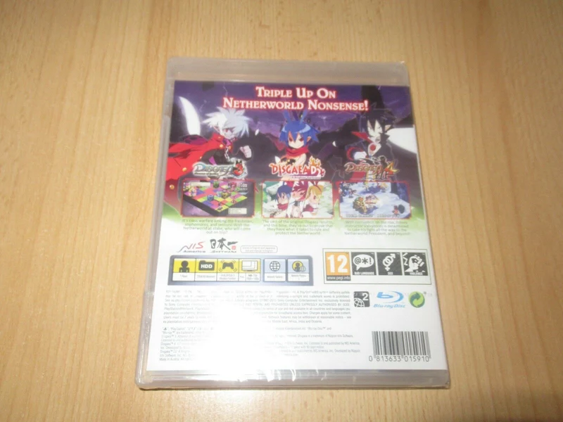THE DISGAEA TRIPLE PLAY COLLECTION PLAYSTATION 3 EDIZIONE REGNO UNITO