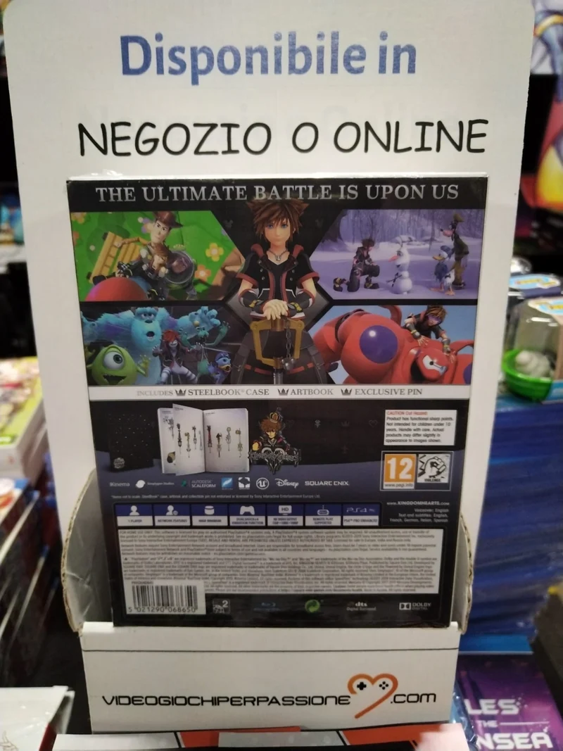 KINGDOM HEARTS III DELUXE EDITION PLAYSTATION 4 EDIZIONE REGNO UNITO