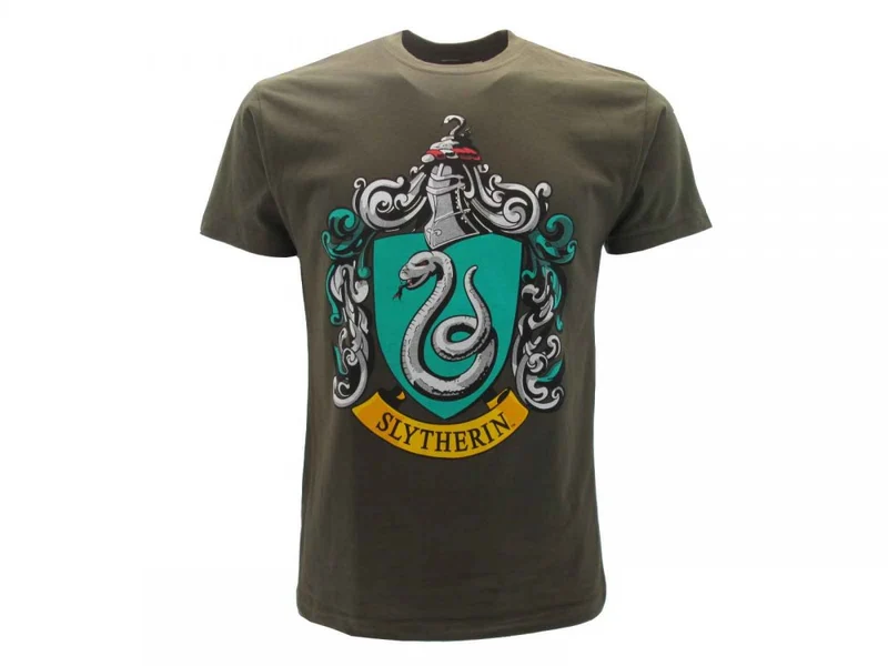 T Shirt Harry Potter Slytherin- Serpe Verde