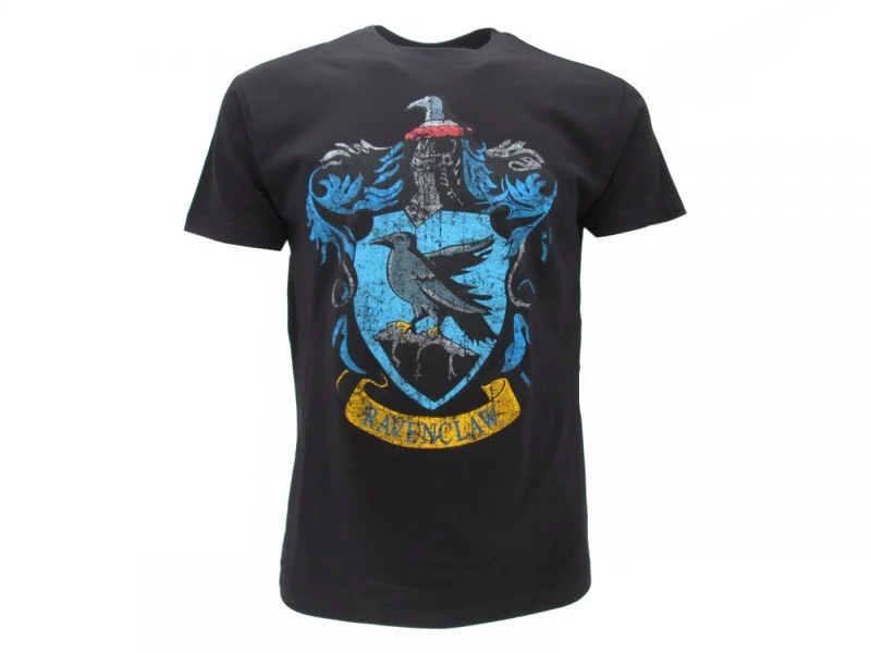 T-Shirt Harry Potter Ravenclaw - Corvo Nero