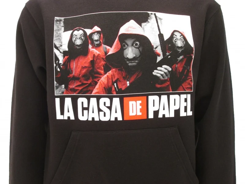 Felpa Casa Di Carta Assalto