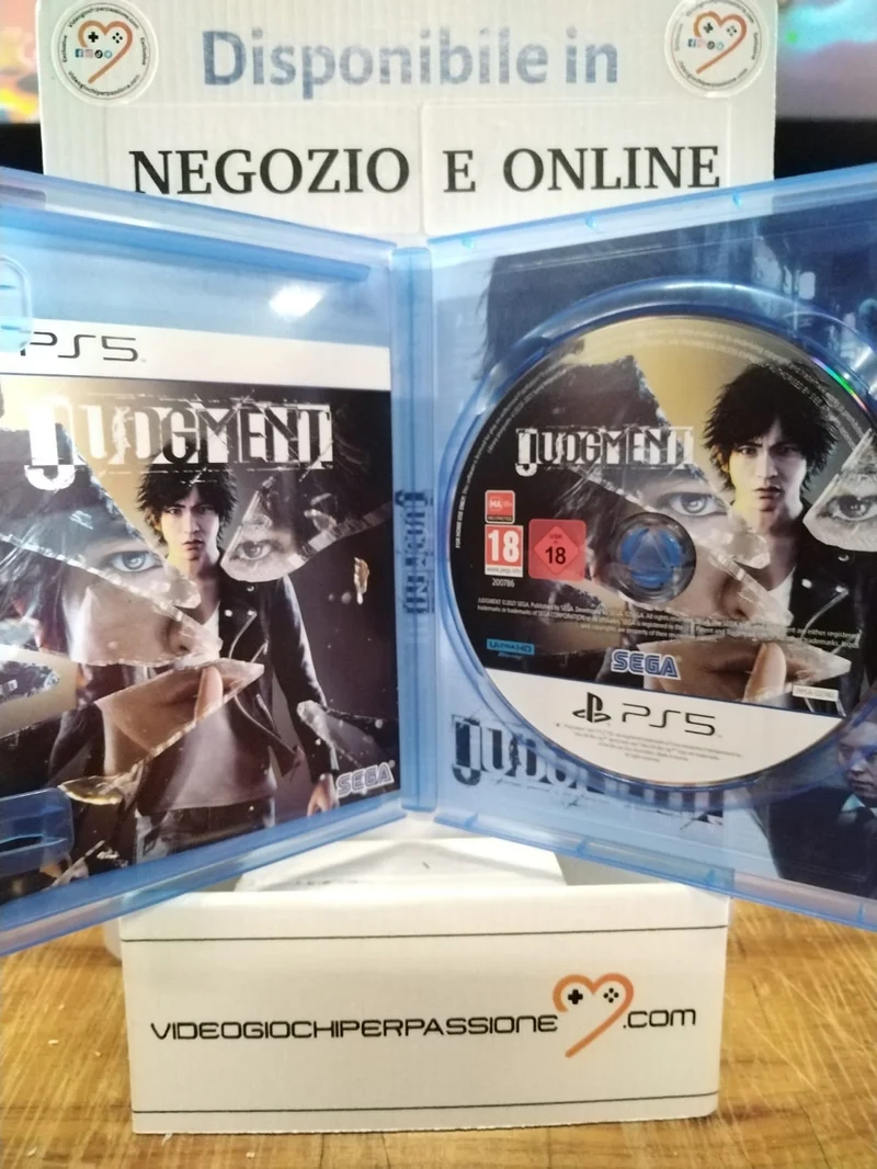 Judgment Playstation 5 Edizione Italiana (usato garantito)