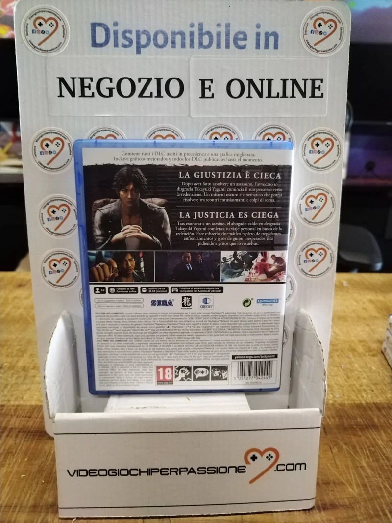 Judgment Playstation 5 Edizione Italiana (usato garantito)