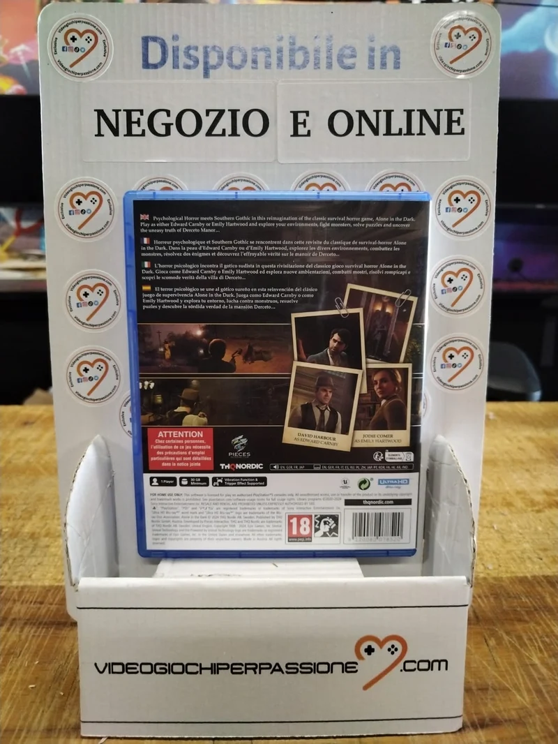 Alone in the Dark Playstation 5 Edizione Europea (usato garantito)