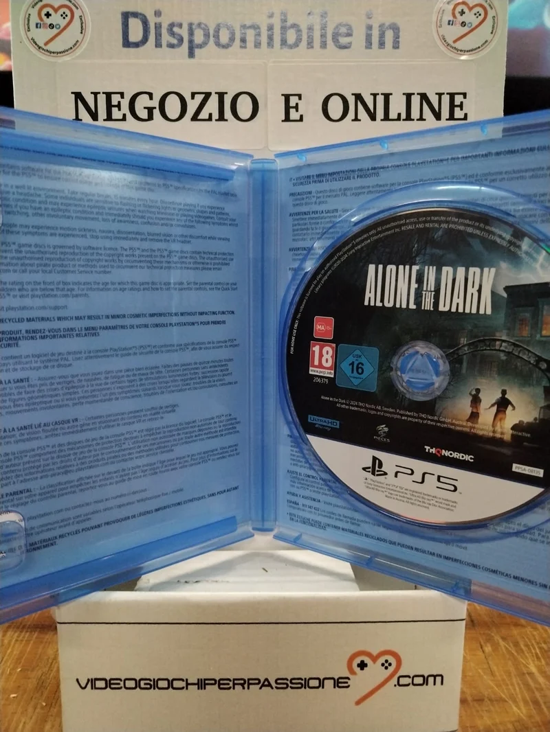 Alone in the Dark Playstation 5 Edizione Europea (usato garantito)