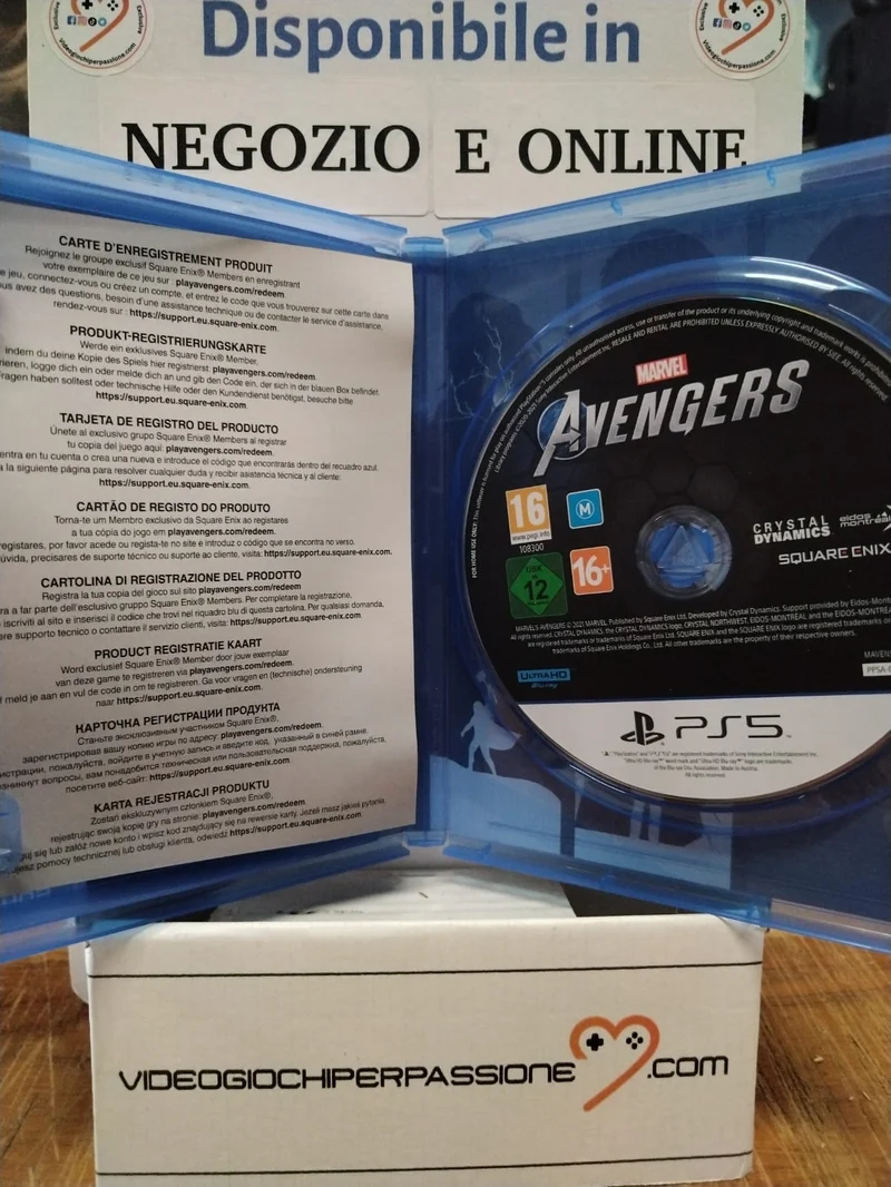 Marvel Avengers - Playstation 5 (usato garantito)(versione italiana)