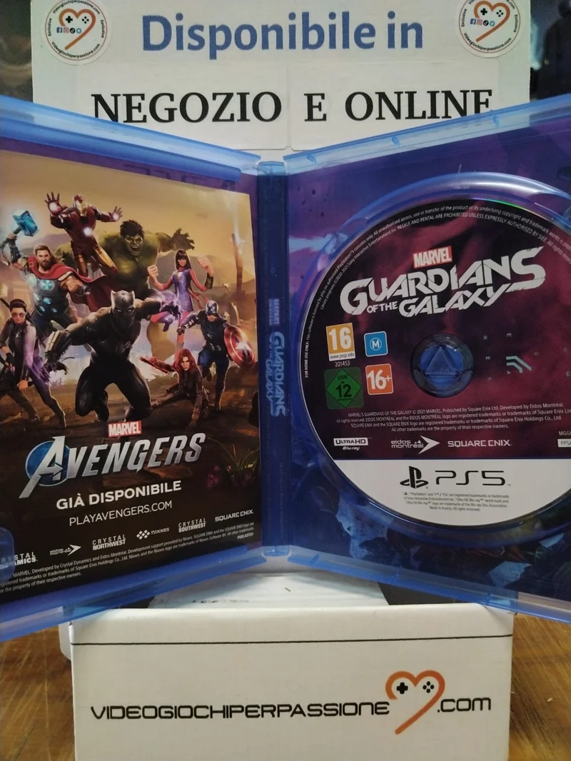 Marvel's Guardians of the Galaxy - PlayStation 5 (usato garantito)(versione italiana)