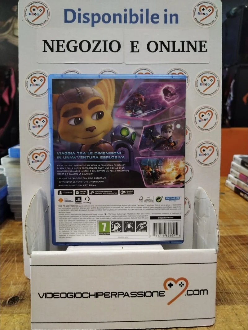RATCHET & CLANK: Rift Apart Playstation 5 Edizione Italiana (usato garantito)