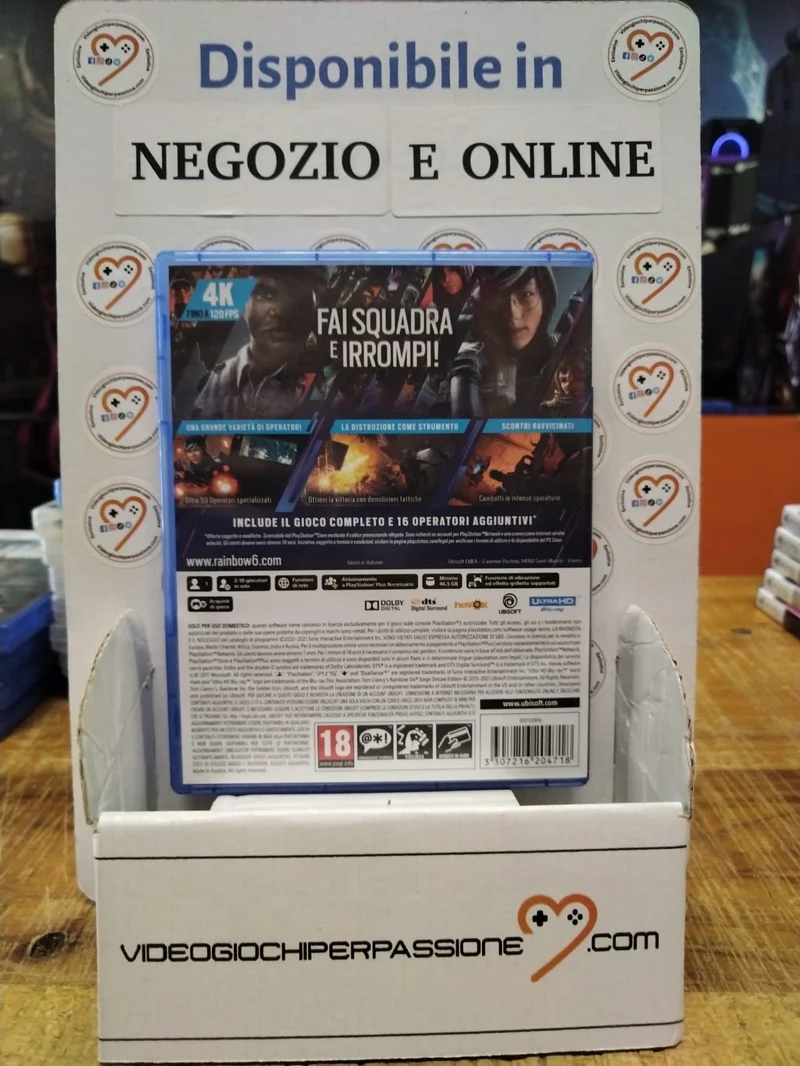 Rainbow Six Siege Deluxe Edition Playstation 5 (usato garantito)(versione italina)