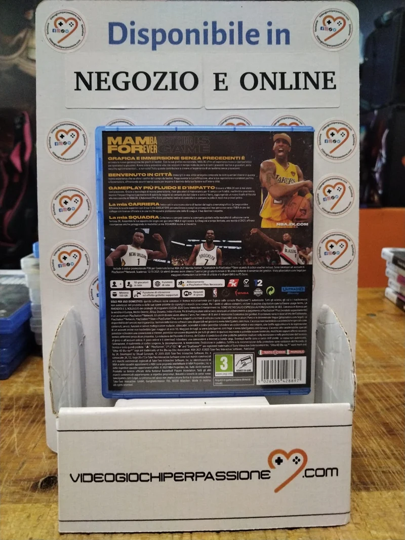 NBA 2K21 -Mamba Forever Edition PS5 (usato garantito)(versione italiana)
