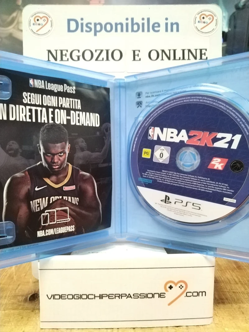 NBA 2K21 -Mamba Forever Edition PS5 (usato garantito)(versione italiana)