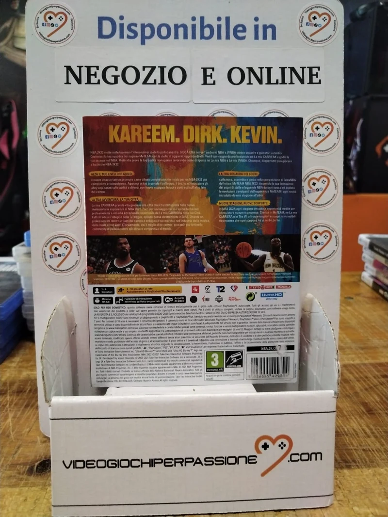 NBA 2K22 75th Anniversary Edition Playstation 5 (usato garantito)(versione italiana)