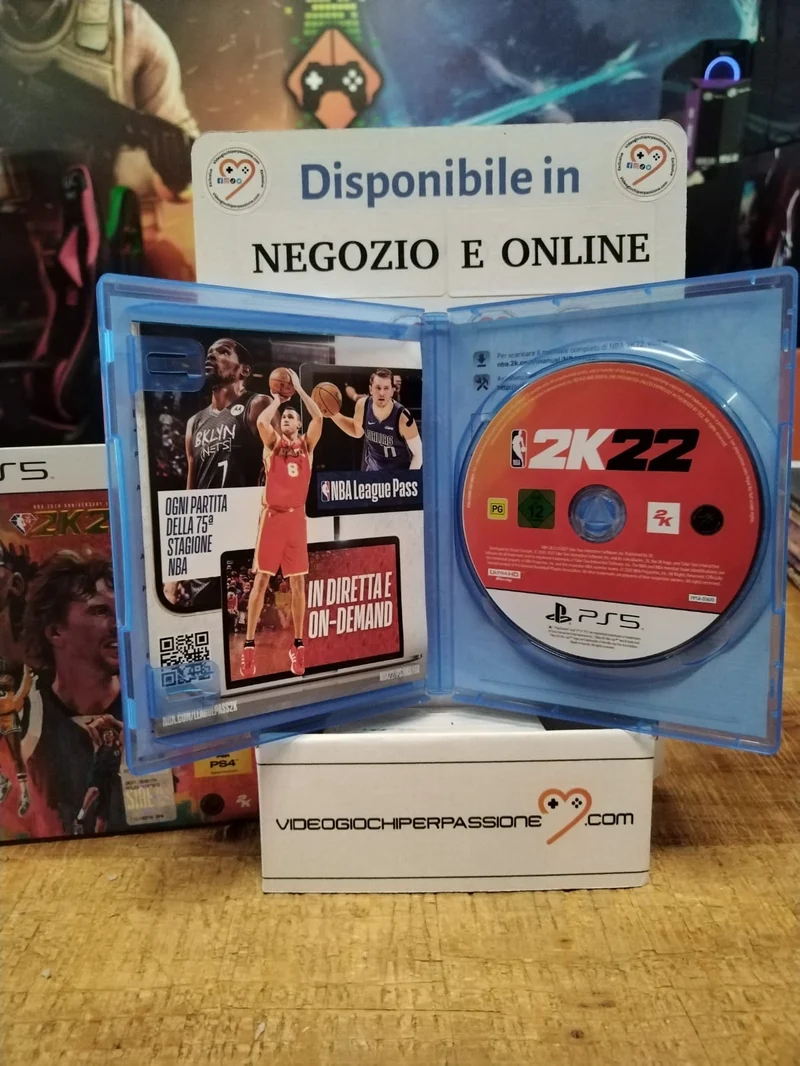 NBA 2K22 75th Anniversary Edition Playstation 5 (usato garantito)(versione italiana)