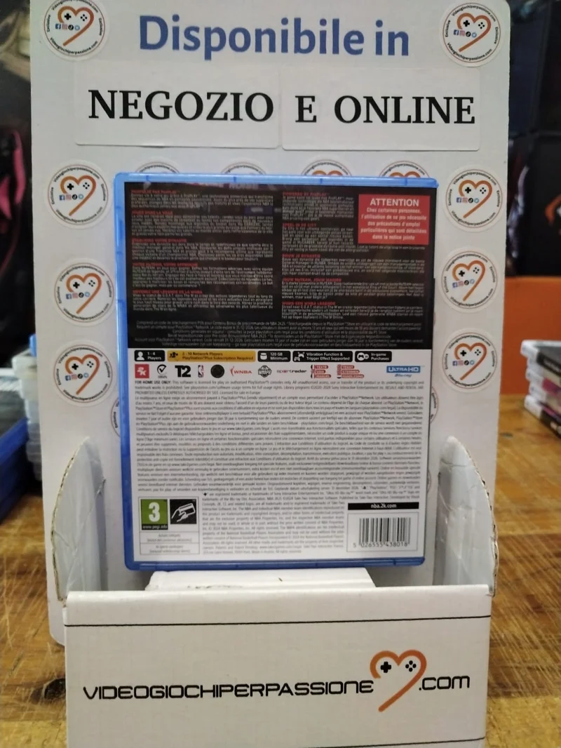 NBA 2K 25 PS5 (usato garantito)(versione europea)