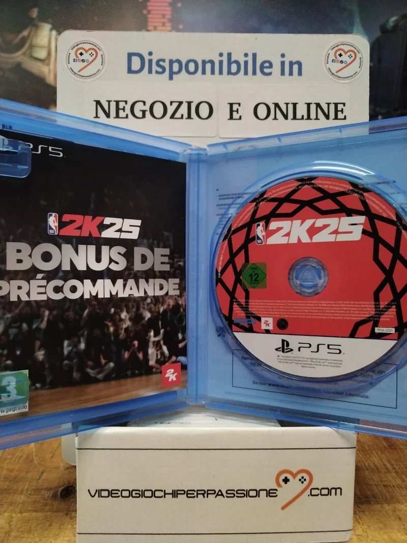 NBA 2K 25 PS5 (usato garantito)(versione europea)