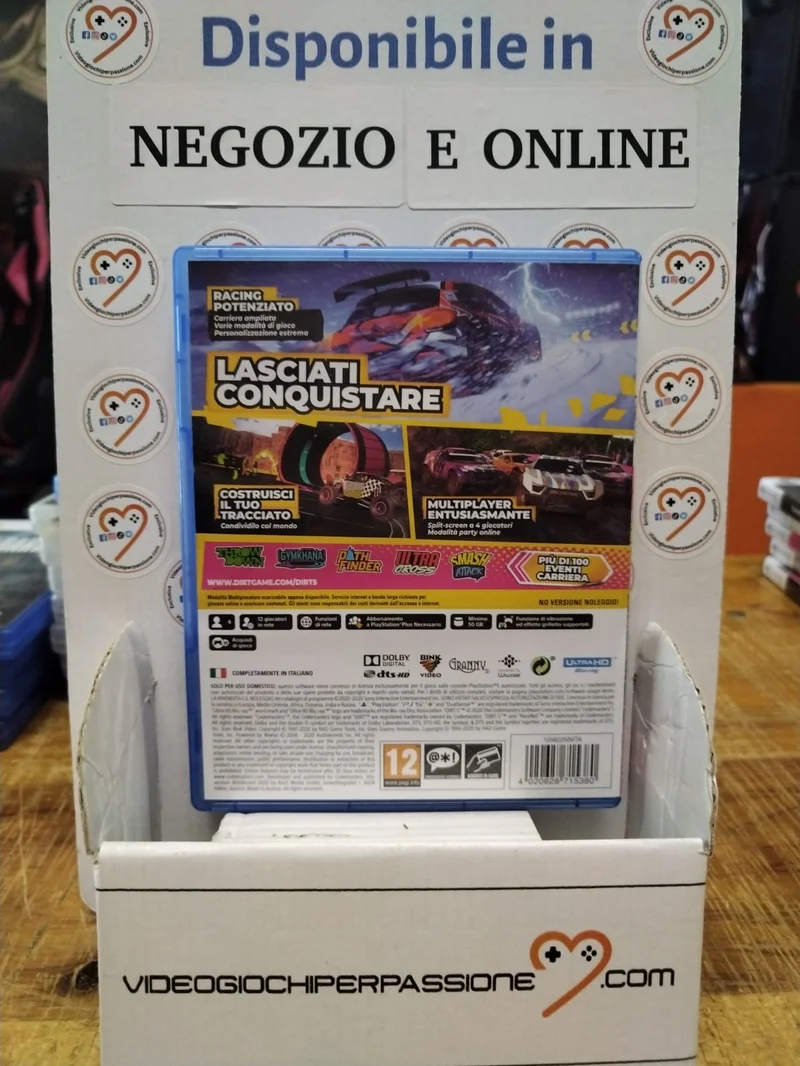 Dirt 5 ps5 (usato garantito)(versione italiana)