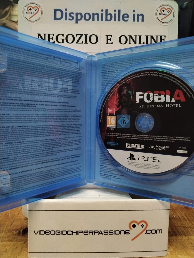 Fobia St. Dinfna Hotel Playstation 5 Edizione Europea (usato garantito)