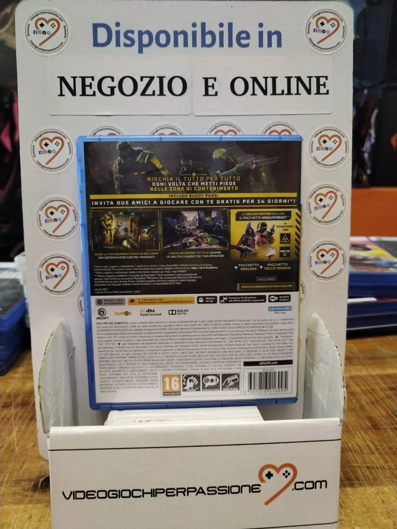 Tom Clancy's Rainbow Six Extraction Ps5 (usato garantito)(versione italiana)
