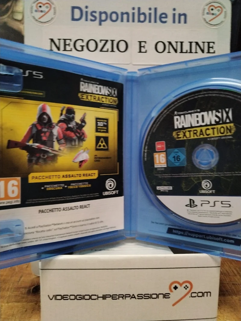 Tom Clancy's Rainbow Six Extraction Ps5 (usato garantito)(versione italiana)