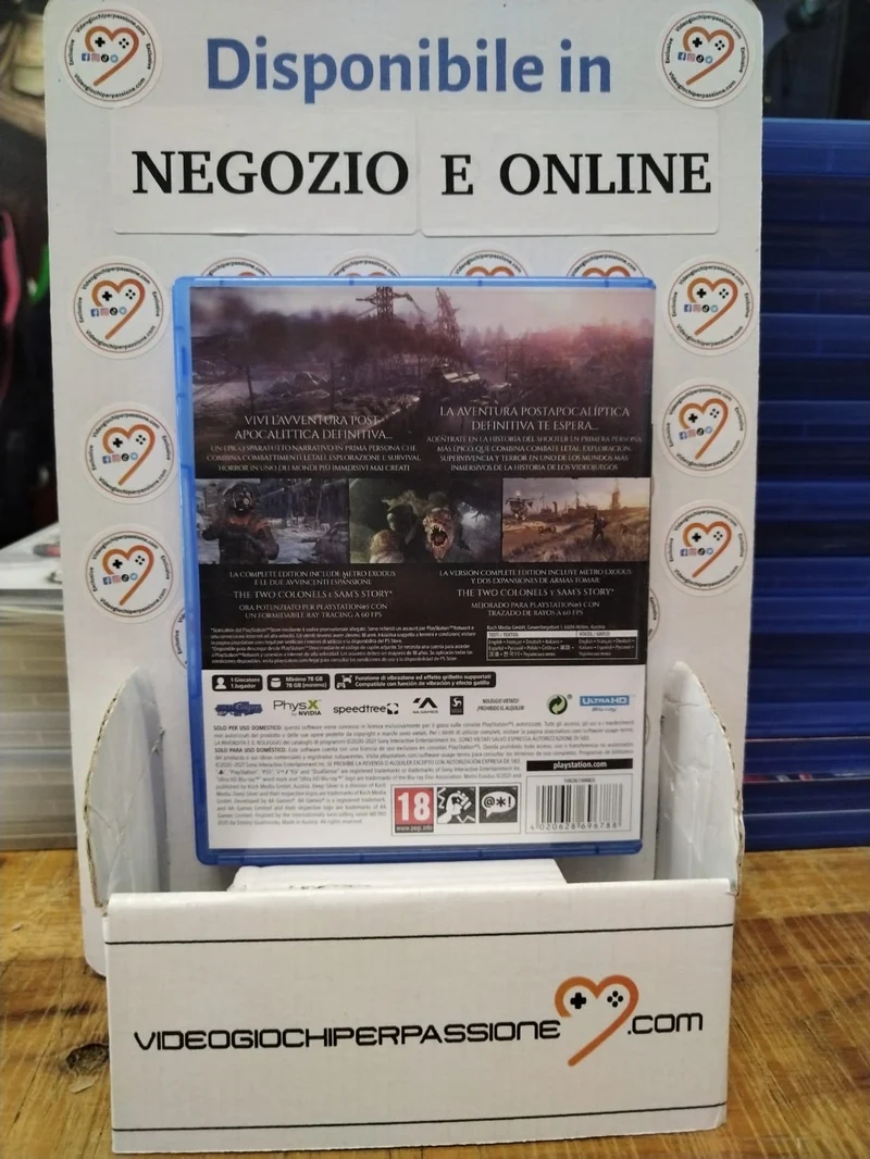 Metro Exodus Complete Edition - PlayStation 5 (usato garantito)(versione italiana)