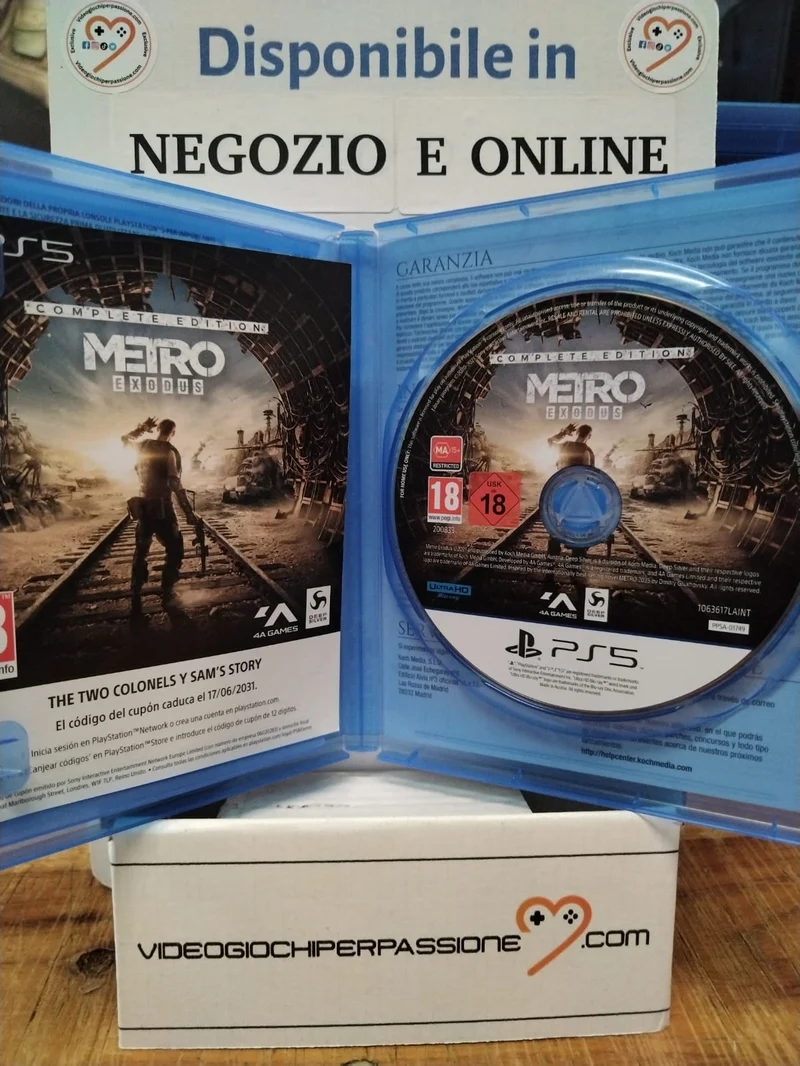 Metro Exodus Complete Edition - PlayStation 5 (usato garantito)(versione italiana)