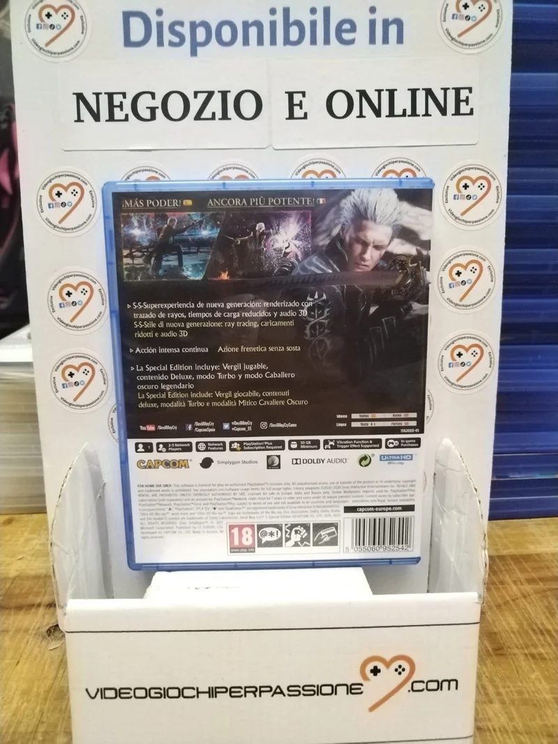 Devil May Cry 5 - Special Edition PS5 (usato garantito)(versione ita. spa.)